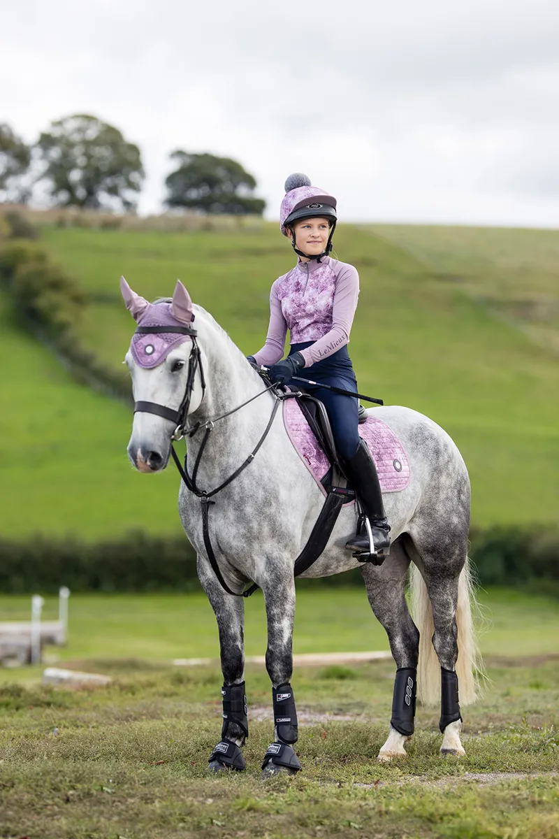 LeMieux Glace Close Contact Saddle Cloth in Musk-1